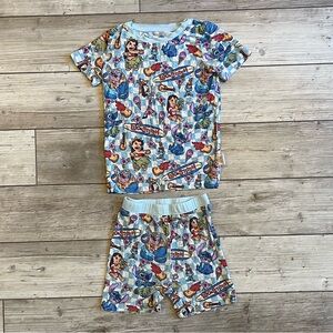 Bamboo Bliss | Disney Lilo and Stitch Bamboo Pajama Set | Size: 3T